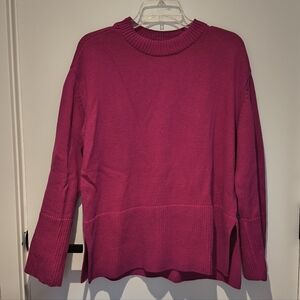 GAP Women's Crew Neck Sweater - Pink